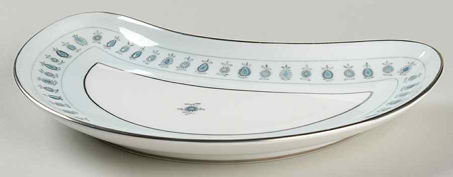 Ancient Lights Crescent Salad Plate by Minton-1