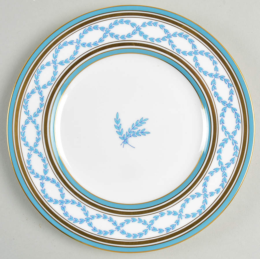 Antoinette Aqua Salad Plate by Minton-1