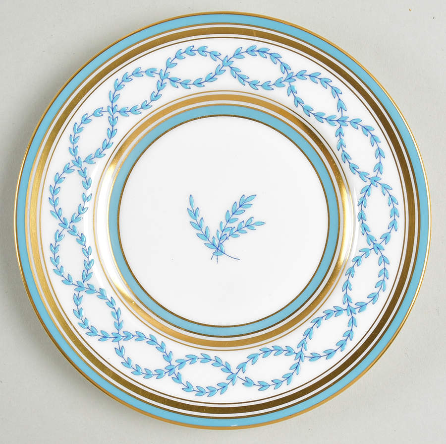 Antoinette Aqua Bread & Butter Plate by Minton-1
