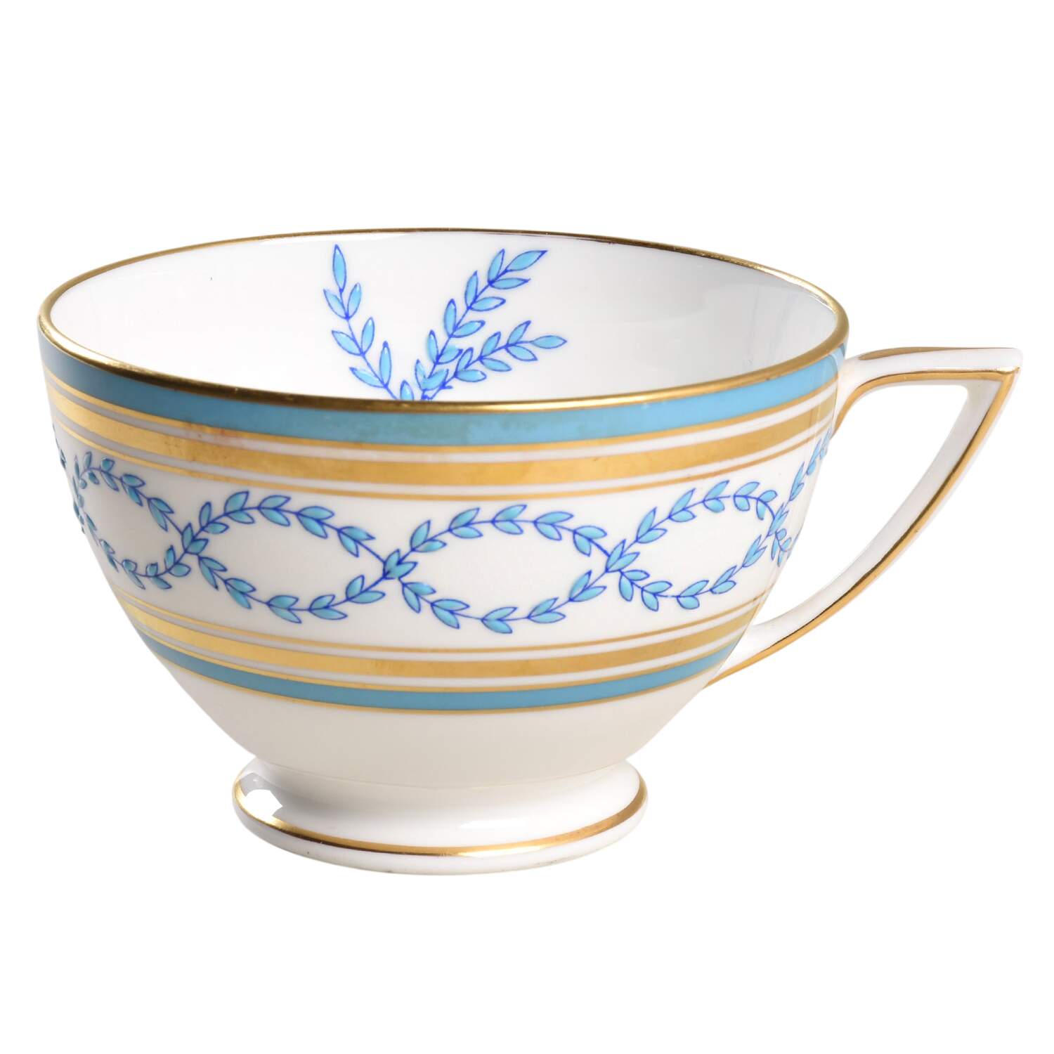 Antoinette Aqua Footed Cup by Minton-1