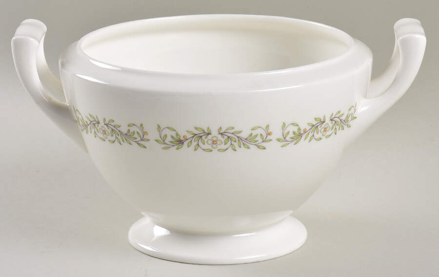 April Round Gravy Boat No Lid or Underplate by Minton-1