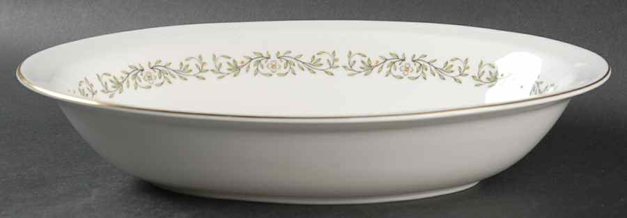 April 10" Oval Vegetable Bowl by Minton-1