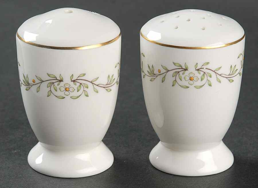 April Salt & Pepper Set by Minton-1