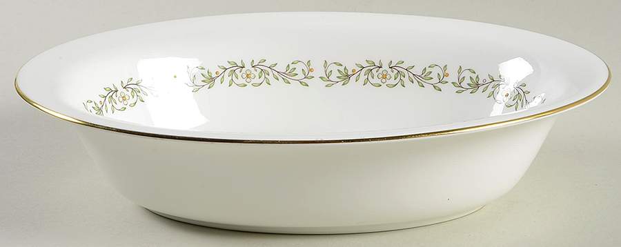 April 10" Oval Vegetable Bowl by Minton-1
