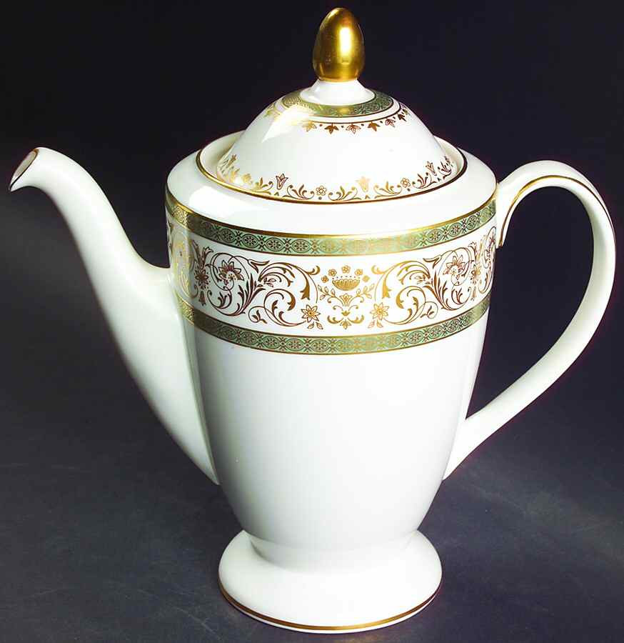 Aragon Coffee Pot & Lid by Minton-1