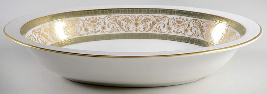 Aragon 10" Oval Vegetable Bowl by Minton-1