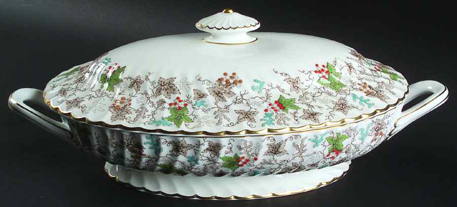 Arbor Oval Covered Vegetable by Minton-1