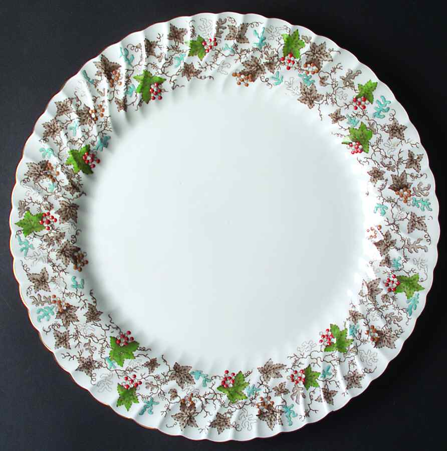 Arbor 12" Chop Plate (Round Platter) by Minton-1