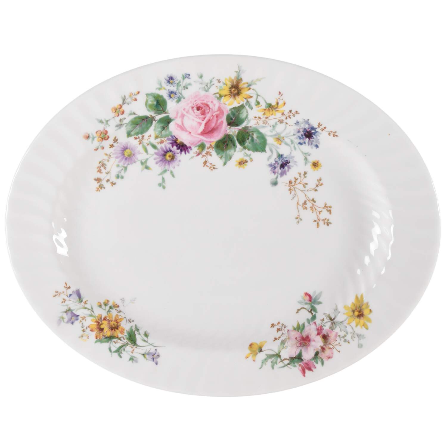 Arcadia 13" Oval Serving Platter by Minton-1