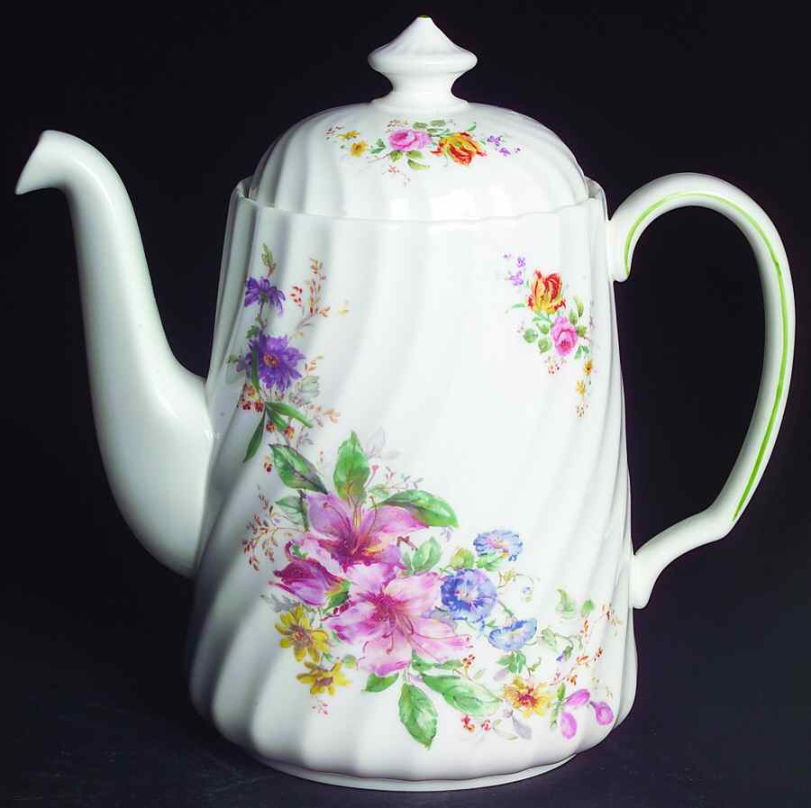 Arcadia Coffee Pot & Lid by Minton-1