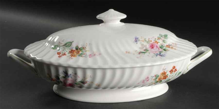 Arcadia Oval Covered Vegetable by Minton-1