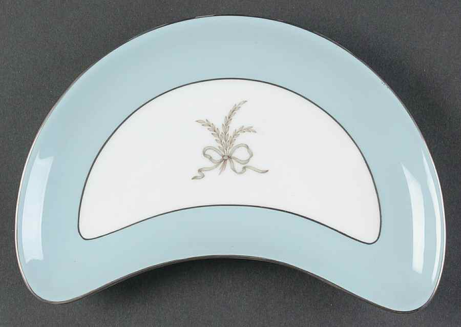 Ardsley Turquoise Crescent Salad Plate by Minton-1