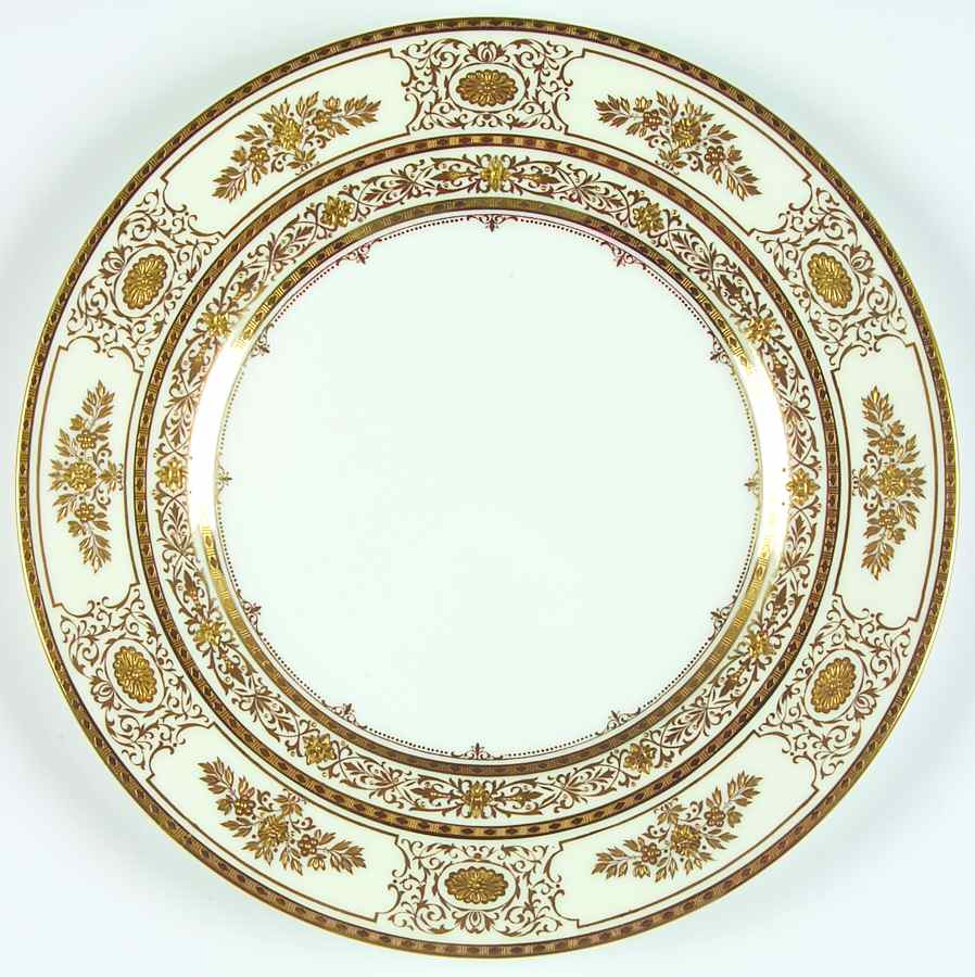 Argyle Ivory Dinner Plate by Minton-1