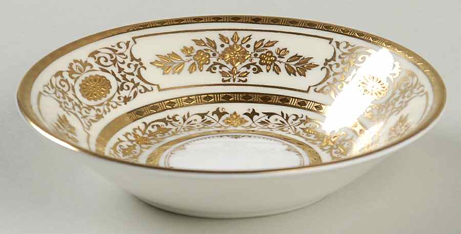 Argyle Ivory Fruit/Dessert (Sauce) Bowl by Minton-1