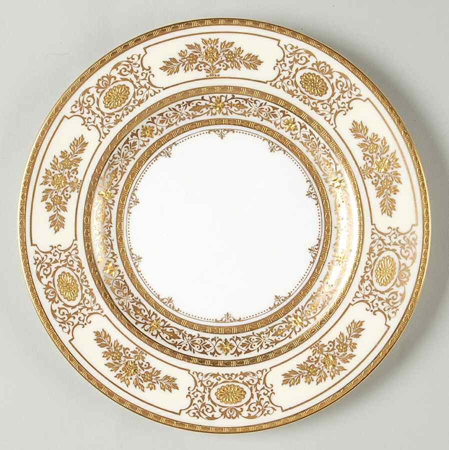 Argyle Ivory Salad Plate by Minton-1
