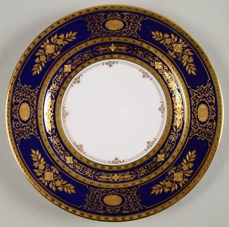Argyle Bread & Butter Plate by Minton-1