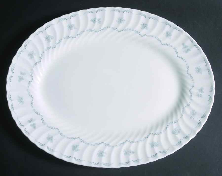 Ariel 15" Oval Serving Platter by Minton-1