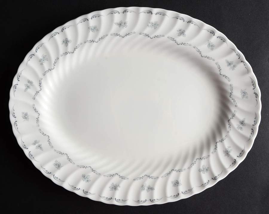 Ariel 12" Oval Serving Platter by Minton-1