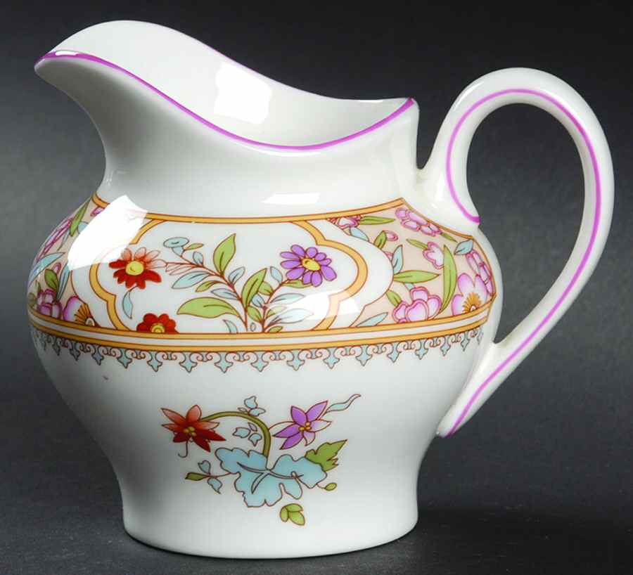 Asian Flowers Creamer by Minton-1
