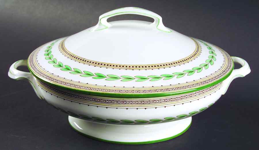 Ashbourne Round Covered Vegetable by Minton-1