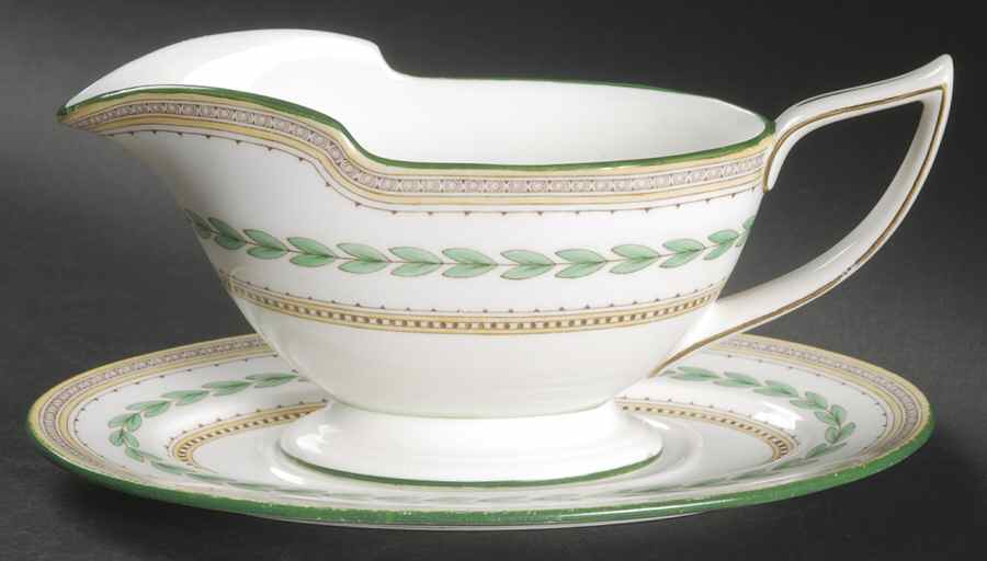 Ashbourne Gravy Boat & Underplate by Minton-1