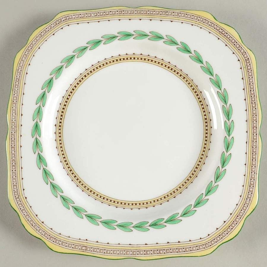 Ashbourne Square Salad Plate by Minton-1