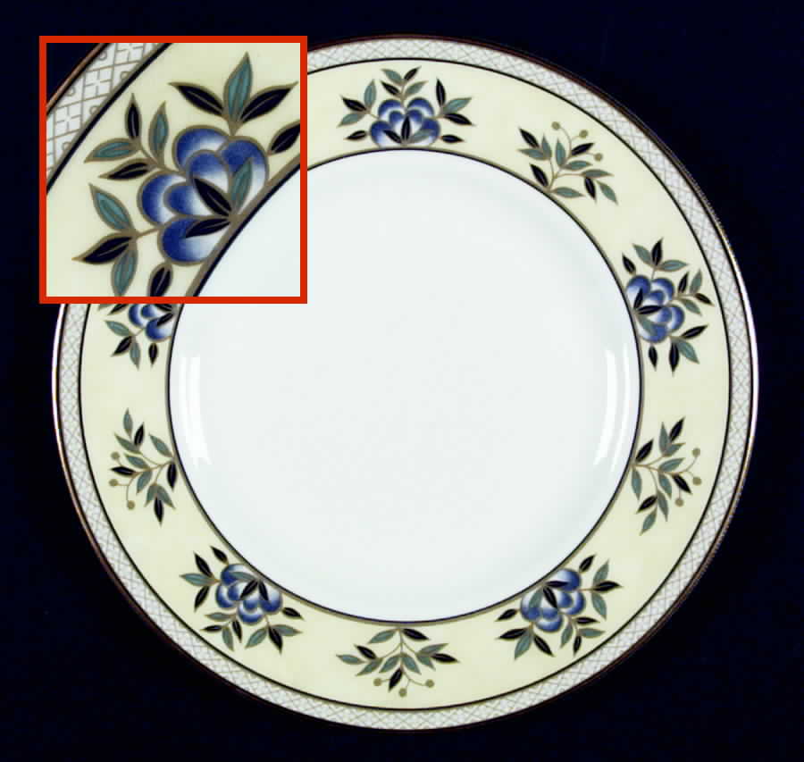 Ashworth Accent Salad Plate by Minton-1