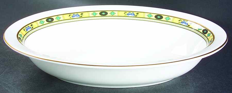 Ashworth 10" Oval Vegetable Bowl by Minton-1