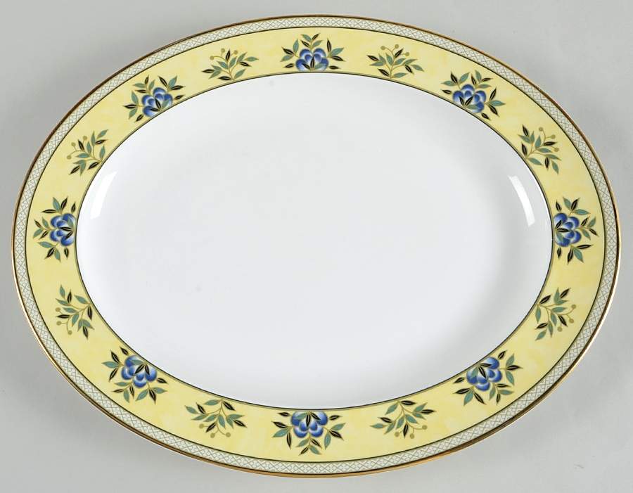 Ashworth 13" Oval Serving Platter by Minton-1