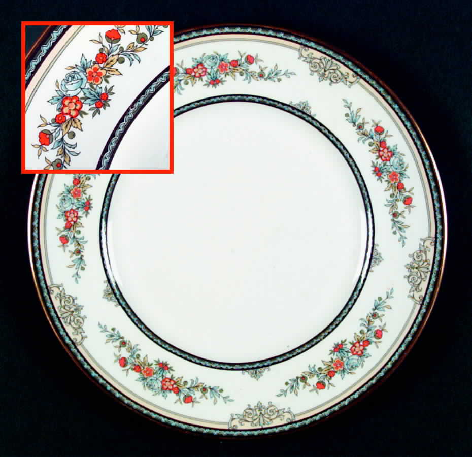 Asquith Dinner Plate by Minton-1