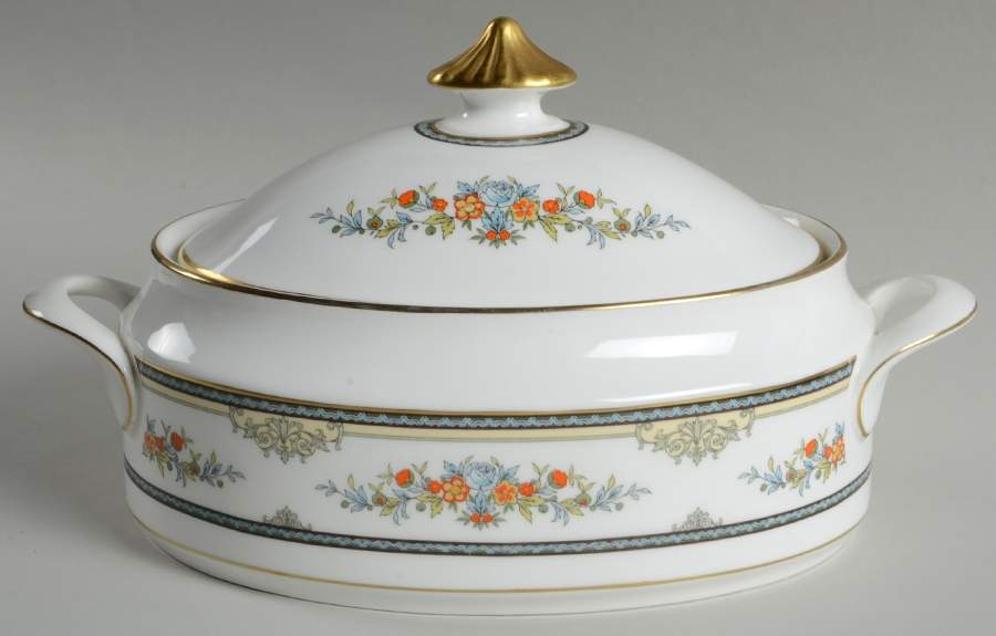 Asquith Oval Covered Vegetable by Minton-1