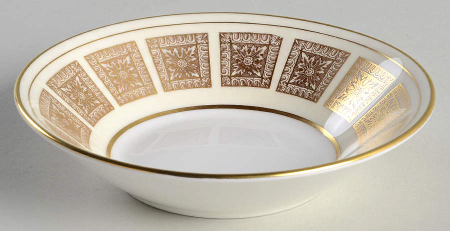 Athena Ivory Fruit/Dessert (Sauce) Bowl by Minton-1