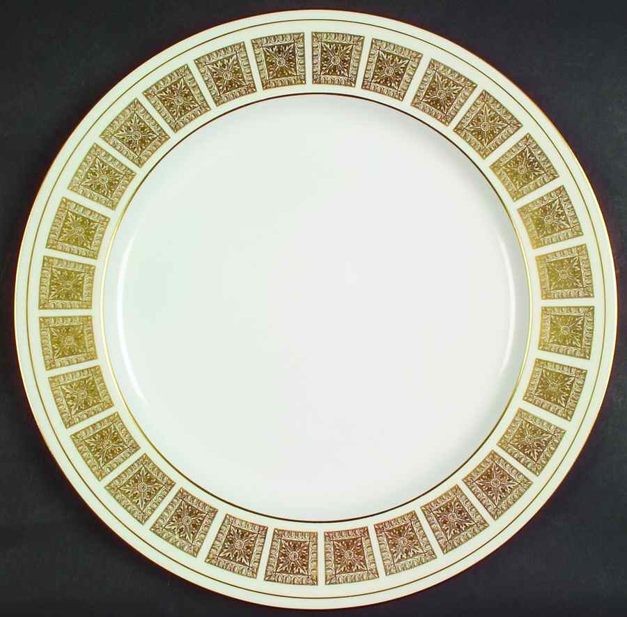 Athena Ivory 12" Chop Plate (Round Platter) by Minton-1