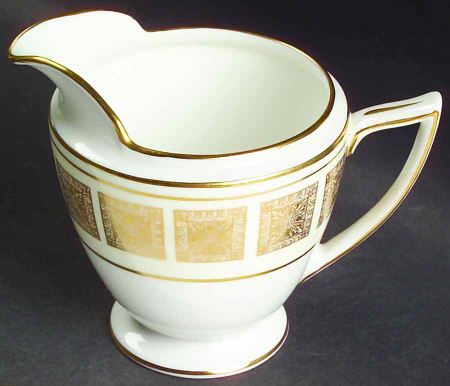 Athena Ivory Creamer by Minton-1