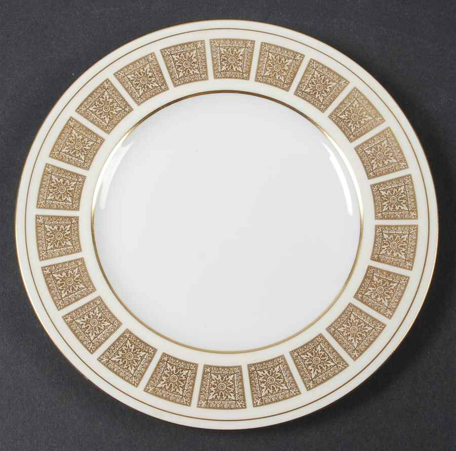 Athena Ivory Salad Plate by Minton-1