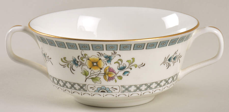 Avignon Flat Cream Soup Bowl by Minton-1