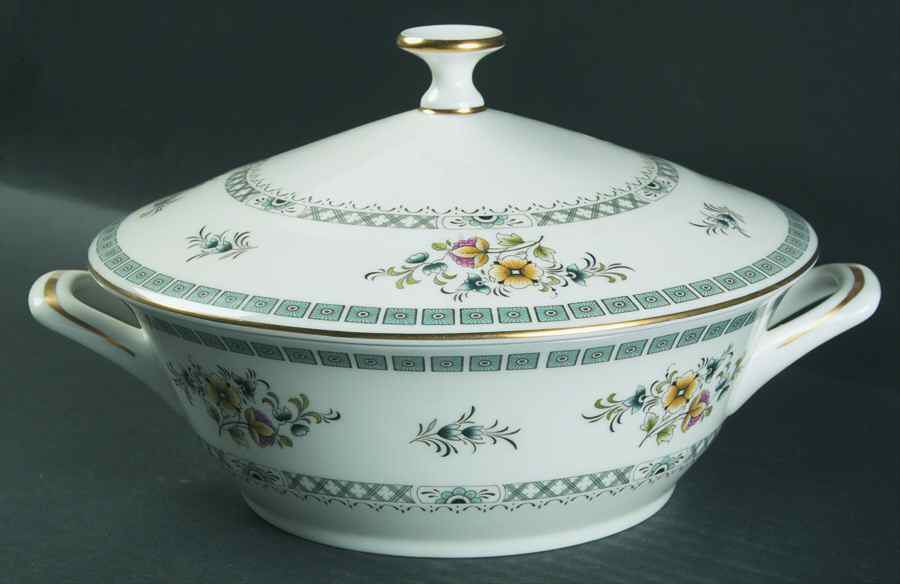 Avignon Round Covered Vegetable by Minton-1