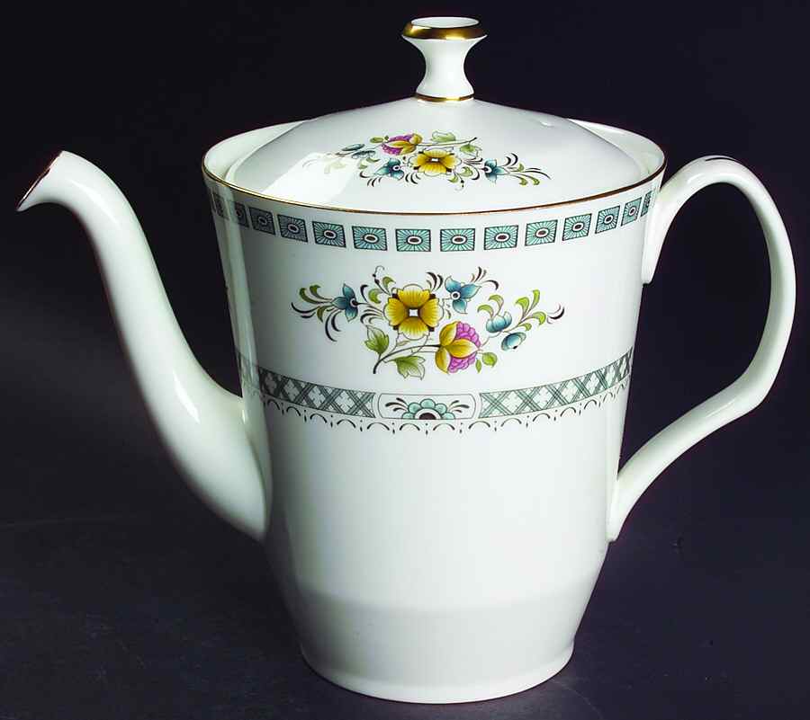 Avignon Coffee Pot & Lid by Minton-1