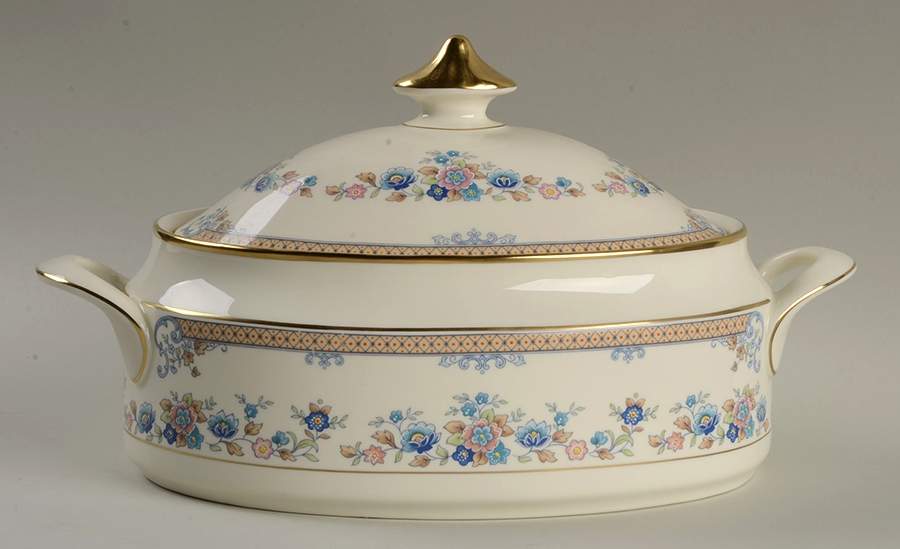 Avonlea Oval Covered Vegetable by Minton-1