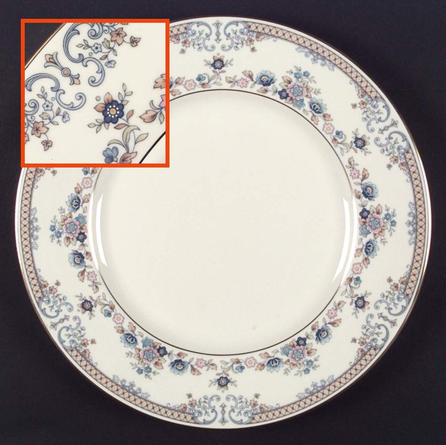 Avonlea Dinner Plate by Minton-1