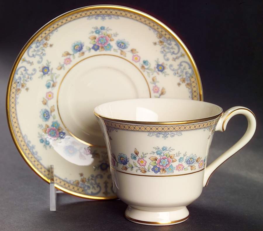 Avonlea Footed Cup & Saucer Set by Minton-1