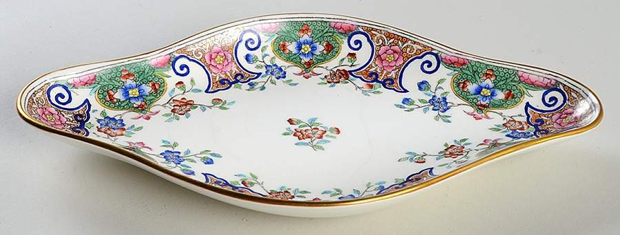 B157 (Gold Trim) Relish/Gravy Underplate by Minton-1