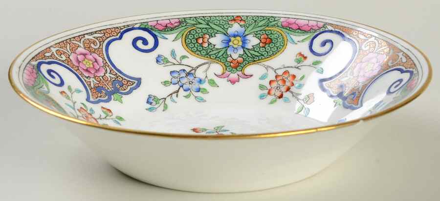 B157 (Gold Trim) Fruit/Dessert (Sauce) Bowl by Minton-1
