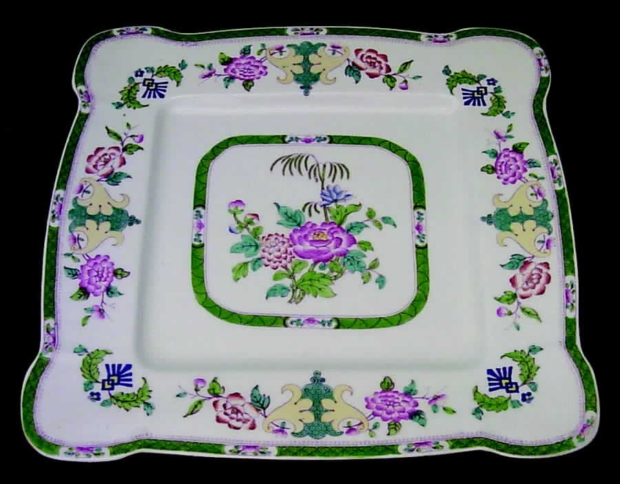 B796 (Smooth) Large Sandwich Tray by Minton-1