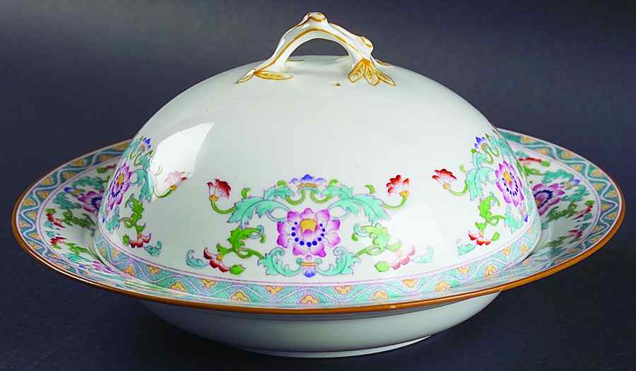 B833 Round Covered Butter by Minton-1
