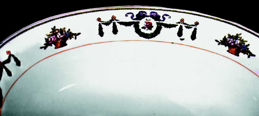 B840 14" Oval Serving Platter by Minton-1