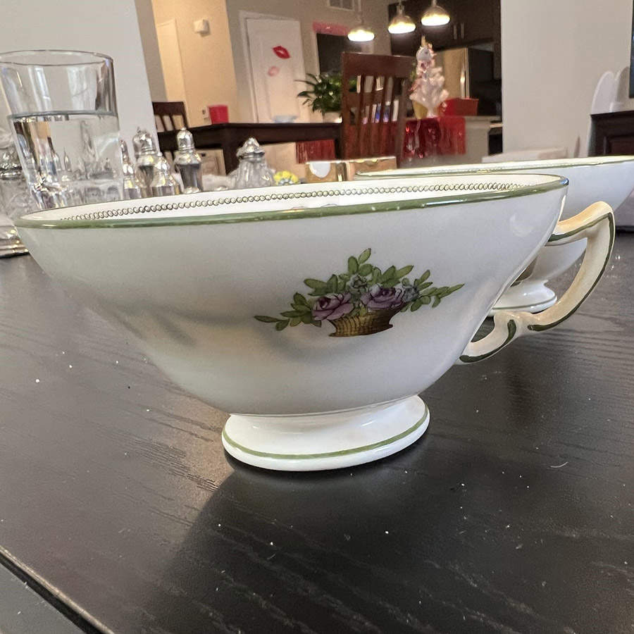 B842  Footed Cup by Minton-1