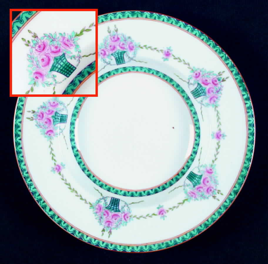 B855 Large Rim Soup Bowl by Minton-1