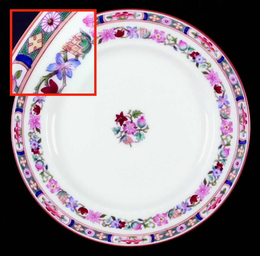 B876 Luncheon Plate by Minton-1