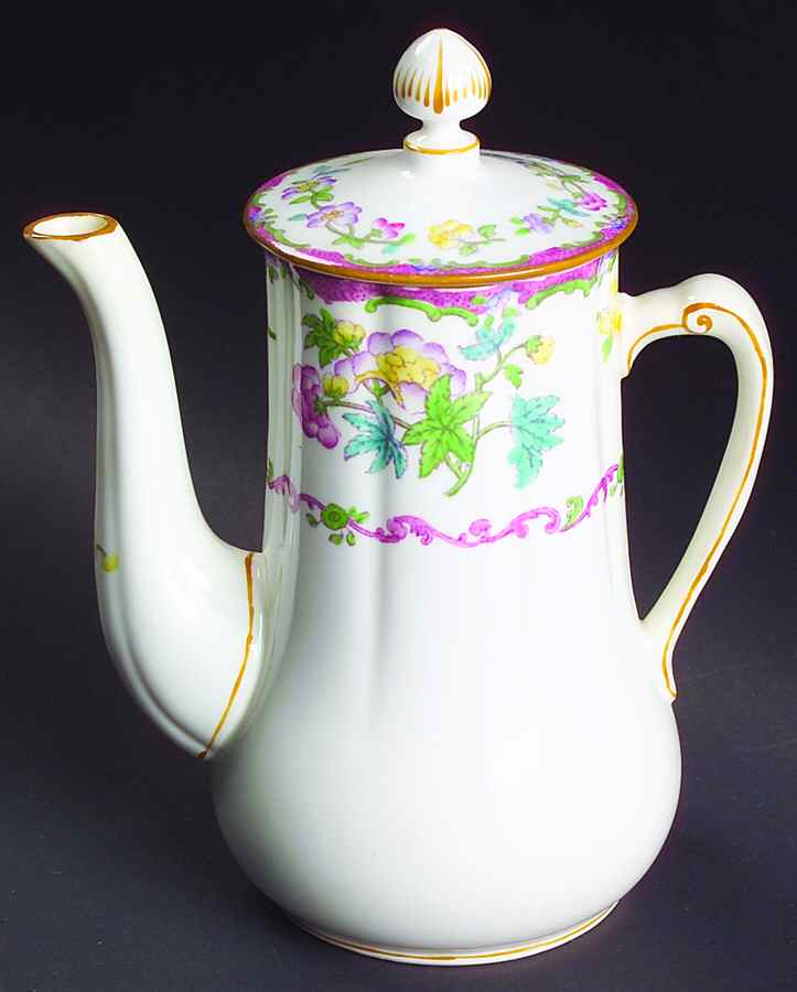 B925 Mini Coffee Pot & Lid by Minton-1